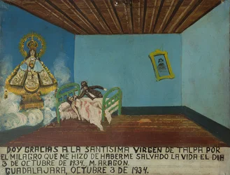 Votive Offering Dedicated to the Virgin of Talpa
